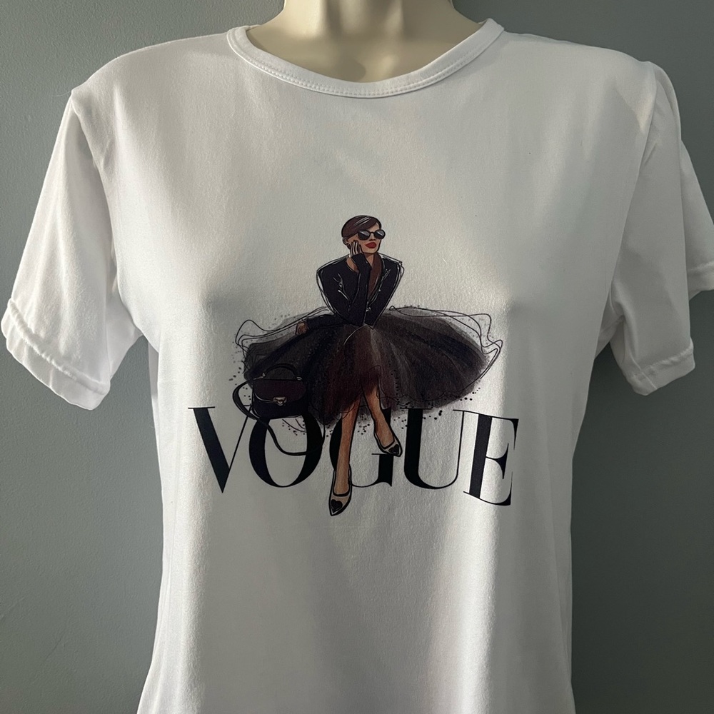 White size medium Vogue Shirt